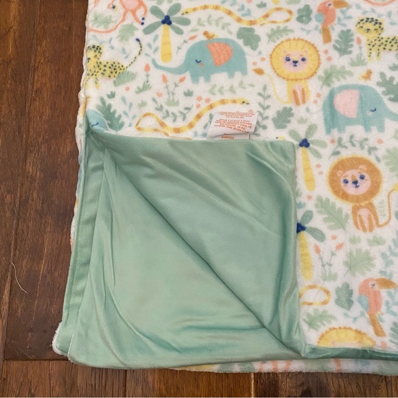 Lumina Lou Other Jungle Animals Plush Baby Blanket New Poshmark